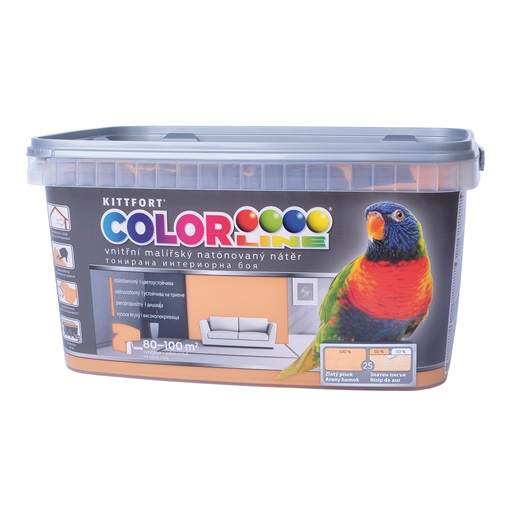 Colorline falfesték 25 aranyhomok 5 L KIFUTÓ