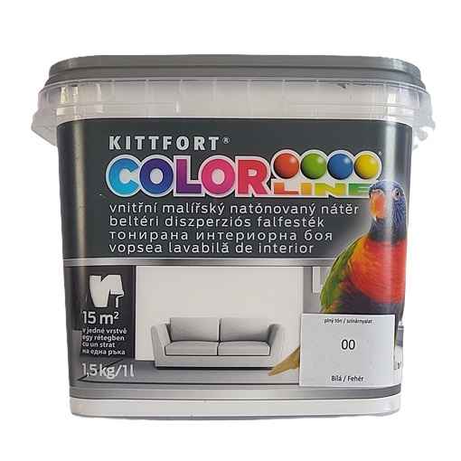 Colorline falfesték törtfehér 1 L
