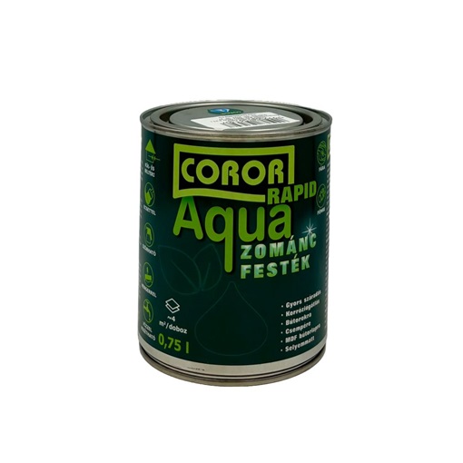 Coror Rapid Aqua Zománcfesték TR Bázis 0,6 L