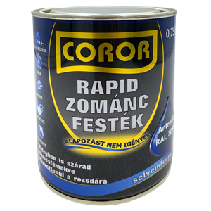 Coror Rapid Zománc antracit RAL7016 0,75 L