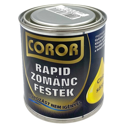 Coror Rapid Zománc cinksárga 0,25 L