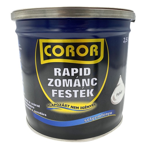 Coror Rapid Zománc fehér 2,5 L