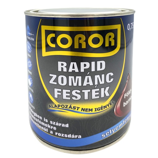 Coror Rapid Zománc földbarna 0,75 L
