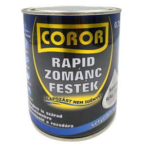 Coror Rapid Zománc szürke RAL7035  0,75 L