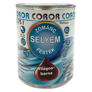 Coror Selyem Zománc világosbarna 0,75 L KIFUTÓ