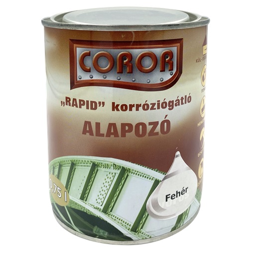 Coror korroziógátló alapozó fehér 0,75 L