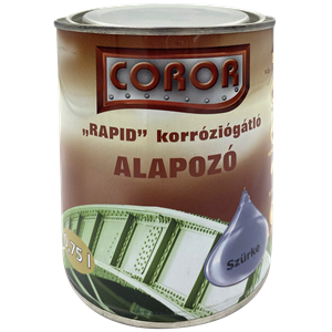 Coror korroziógátló alapozó szürke 0,75 L