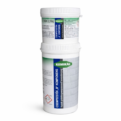 Csempefesték világosszürke 0,66 L 2K epoxy (A+B komp)