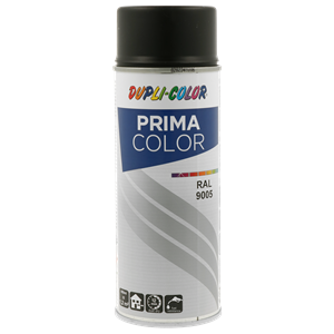 DC Prima RAL9005 Mélyfekete selyemfényű aer. 400 ml 100983 ÚJ