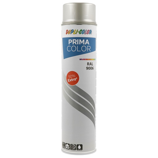 DC Prima RAL9006 Fehéralumínium selyemfényű aer. 600 ml 100612
