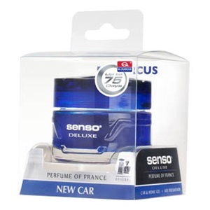 DRM Senso Deluxe Gel illatdoboz New Car 50ml