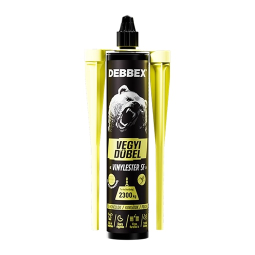 Debbex 2K Dűbelragasztó vinilészter SF 300 ml