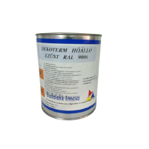 Dekoterm hőálló festék ezüst RAL9006 4 L