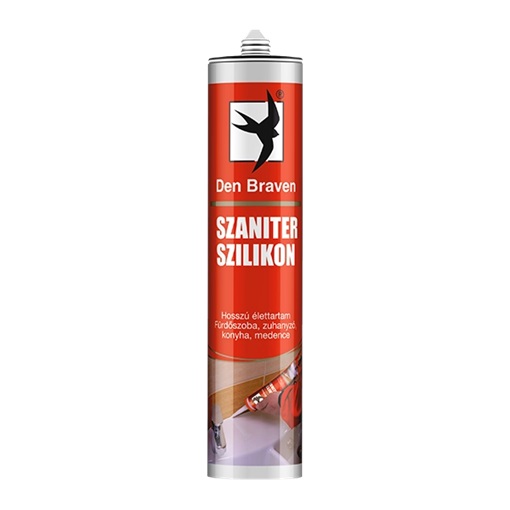 Den Braven Szaniter szilikon szürke 280 ml