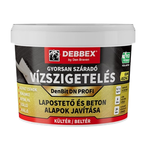 Den Braven DenBit DN Profi vízszigetelés fekete 10 kg