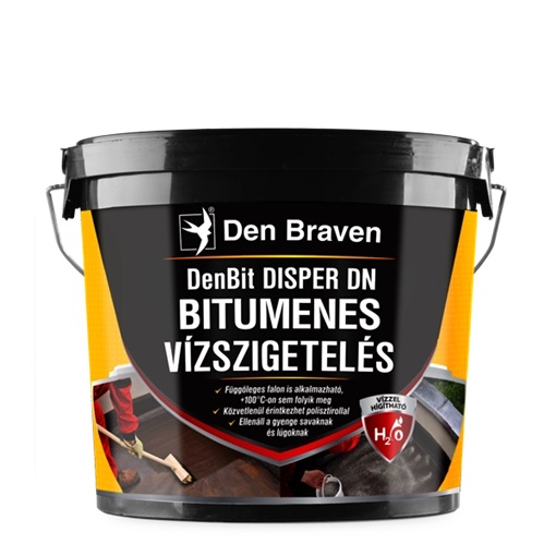 Den Braven DenBit Disper DN bitumenes vízszigetelés  5 kg
