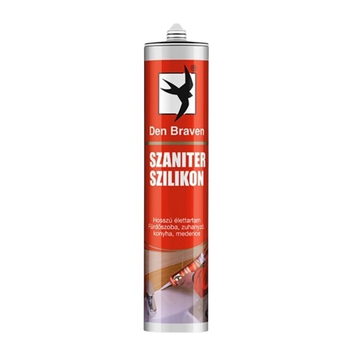 Den Braven Szaniter szilikon barna 280 ml