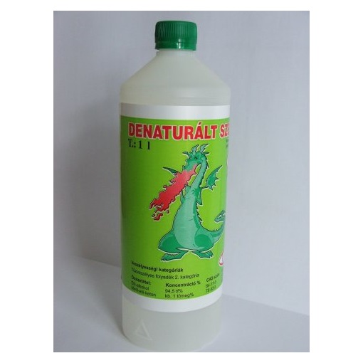 Denaturált szesz 0,5 L /Klorid/ KIFUTÓ