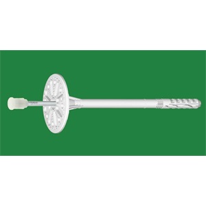 Dűbel fém beütőszöggel, fehér orig. LMX - 10 x 200 mm