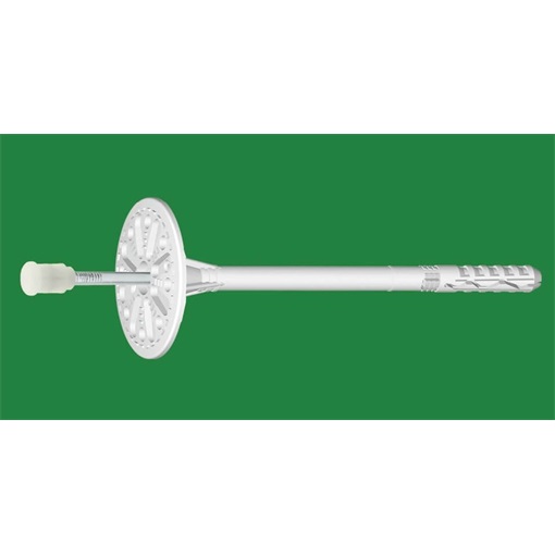 Dűbel fém beütőszöggel, fehér orig. LMX - 10 x 260 mm