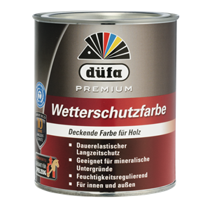 Düfa Premium Wetterschutzfarbe időjárásálló festék ezüstszürke 2,5 L