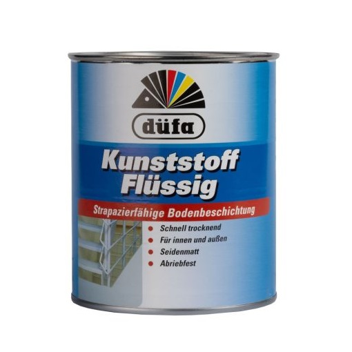 Düfa Kunststoff-Flüssig betonfesték RAL7030 kőszürke 0,75 L