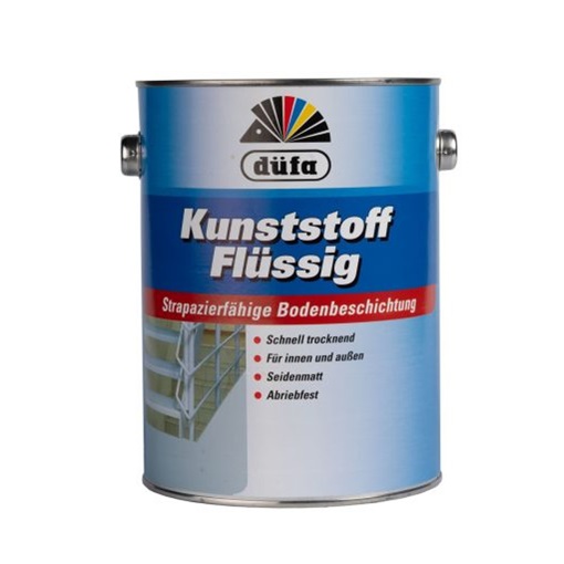 Düfa Kunststoff-Flüssig betonfesték RAL7032 kavicsszürke 2,5 L