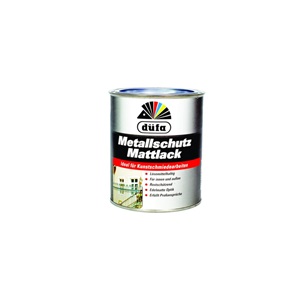 Düfa Metallschutz Mattlack kovácsoltvas zománc matt fekete 0,75 L