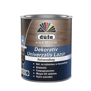 Düfa Premium Holzveredlung fanemesítő lazúr dió 2,5 L