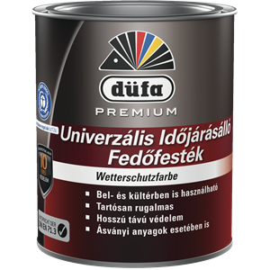 Düfa Premium Wetterschutzfarbe időjárásálló festék barna 2,5 L