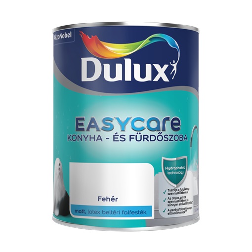 Dulux EasyCare Konyha- és Fürdőszobafesték Fehér 1L