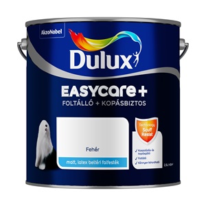 Dulux EasyCare Plus folt- és karcálló falfesték  Fehér 2,5 L
