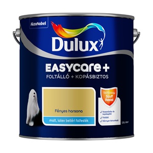 Dulux EasyCare Plus folt- és karcálló falfesték  Fényes harsona 2,5 L