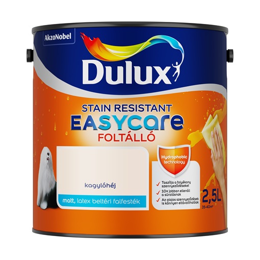 Dulux EasyCare foltálló falfesték Kagylóhéj 2,5L