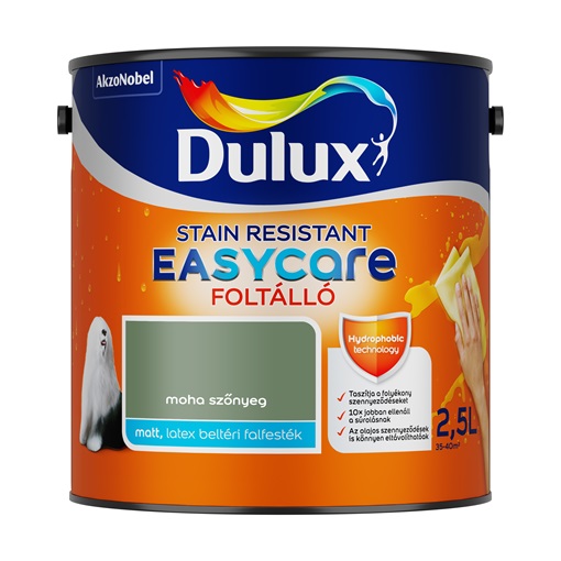 Dulux EasyCare foltálló falfesték Moha szőnyeg 2,5L