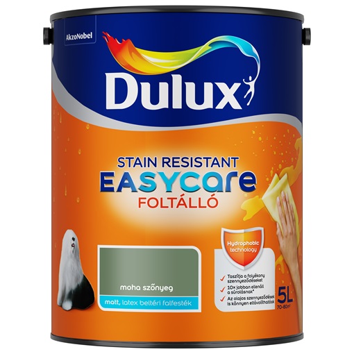Dulux EasyCare foltálló falfesték Moha szőnyeg 5L
