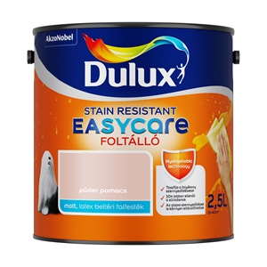 Dulux EasyCare foltálló falfesték Púder pamacs 2,5L