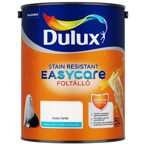 Dulux EasyCare foltálló falfesték Tiszta fehér  5 L