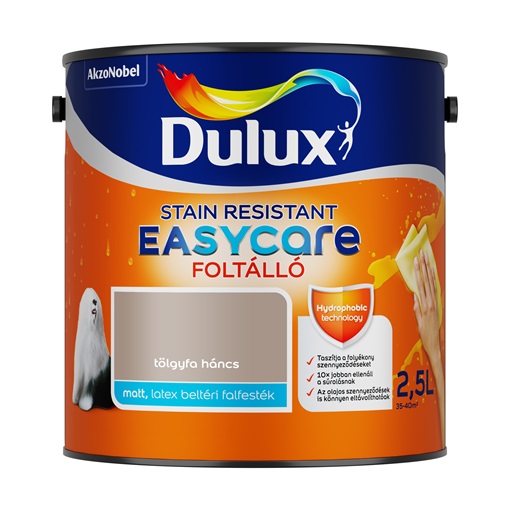 Dulux EasyCare foltálló falfesték Tölgyfa háncs 2,5L