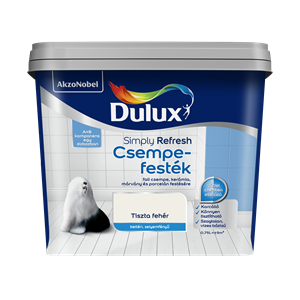 Dulux Simply Refresh Csempefesték 0,75 L tiszta fehér