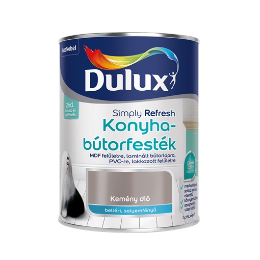 Dulux Simply Refresh Konyhabútorfesték 0,75 L kemény dió