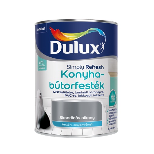 Dulux Simply Refresh Konyhabútorfesték 0,75 L skandináv alkony