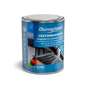 Dunaplaszt Csatornafesték réz 0,75 L