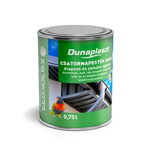 Dunaplaszt Csatornafesték sárgaréz AQUA 0,75 L