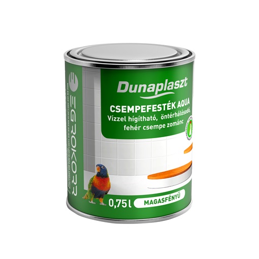 Dunaplaszt Csempefesték Aqua fehér mf. 0,75 L