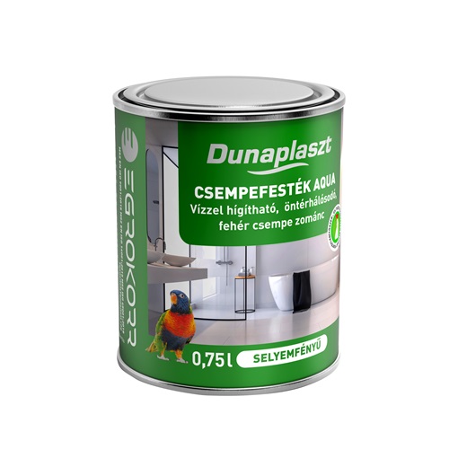 Dunaplaszt Csempefesték Aqua fehér sf. 0,75 L