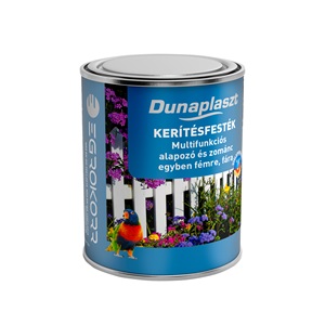 Dunaplaszt Kerítésfesték 100 fehér matt 0,75 L