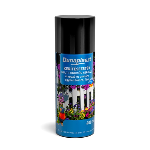 Dunaplaszt Kerítésfesték 600 zöld  400ml aer. KIFUTÓ