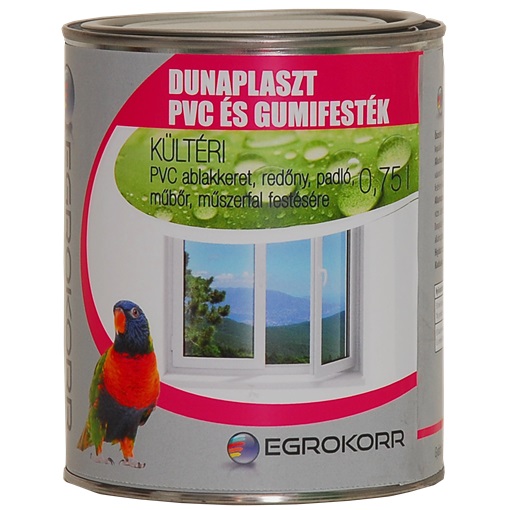 Dunaplaszt PVC festék 600 zöld 0,75 L