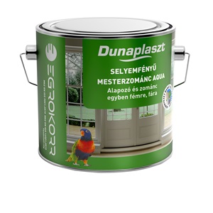 Dunaplaszt aqua mesterzománc sf. vörös 800  2,5 L